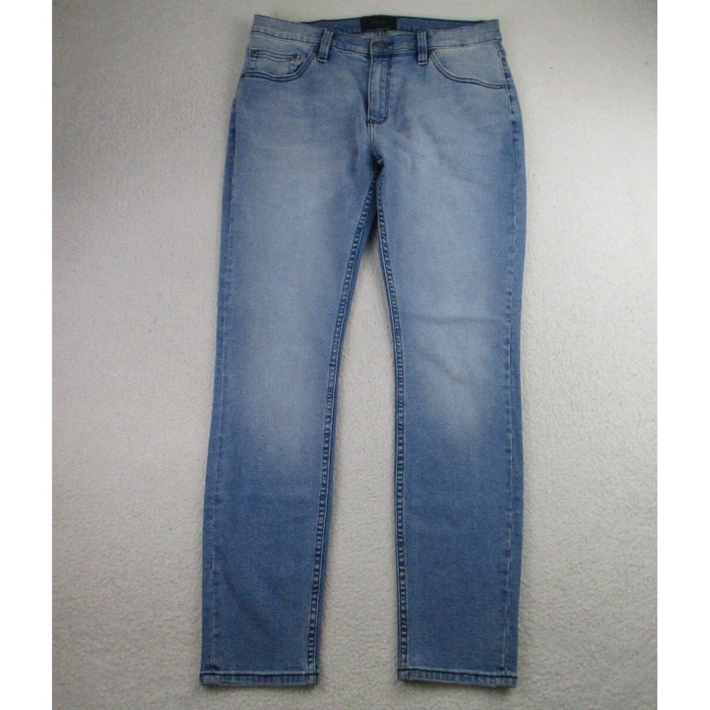 Rolla's Jeans Mens Size 34x32 Stinger‎ Skinny Fit Blue Denim Washed Outdoor